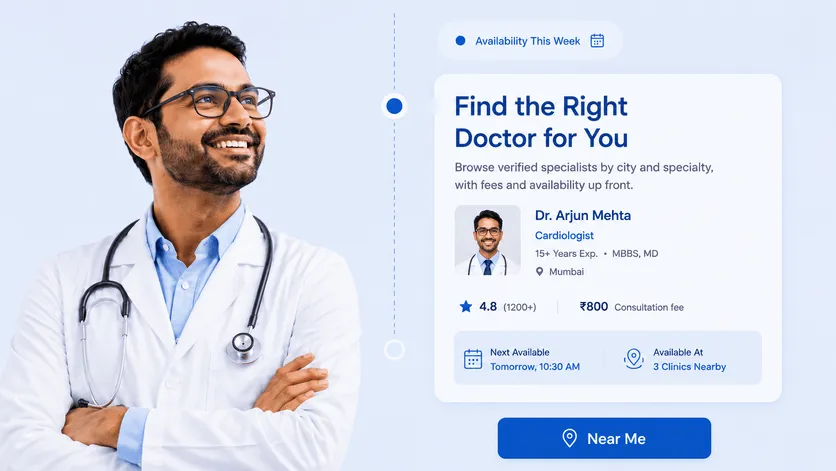 Find trusted doctors near you
